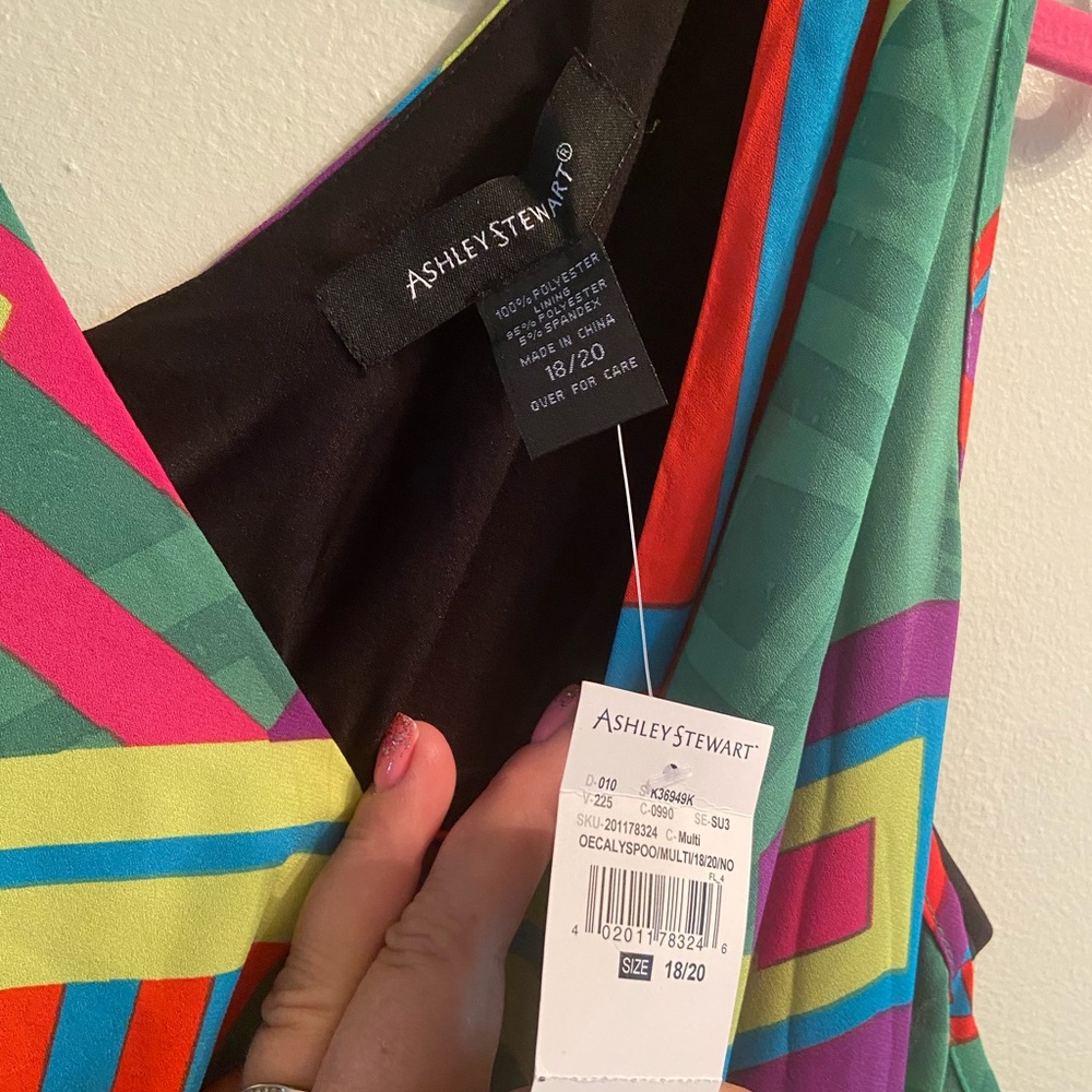 Ashley Stewart dress NWT 18/20 - Picture 2 of 7